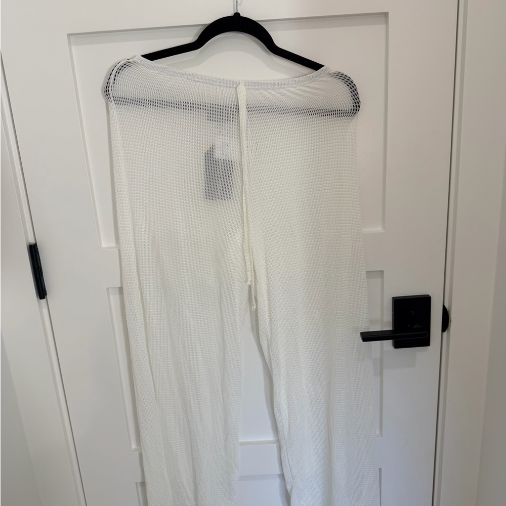 Jordan Taylor White Mesh Cover-Up